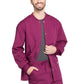 Men's 2-Pocket Snap Front Scrub Jacket