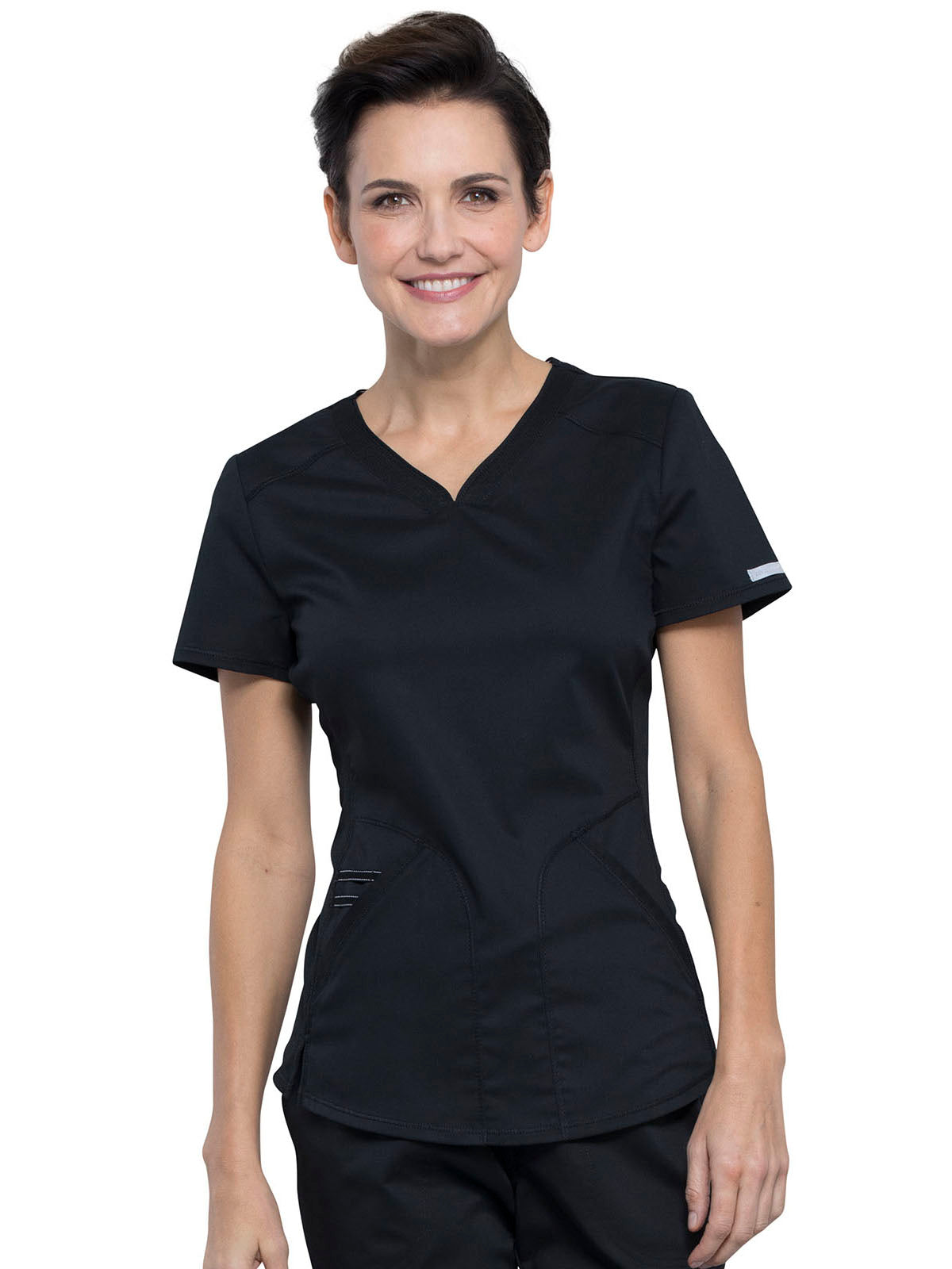 Women's 2-Pocket V-Neck Scrub Top