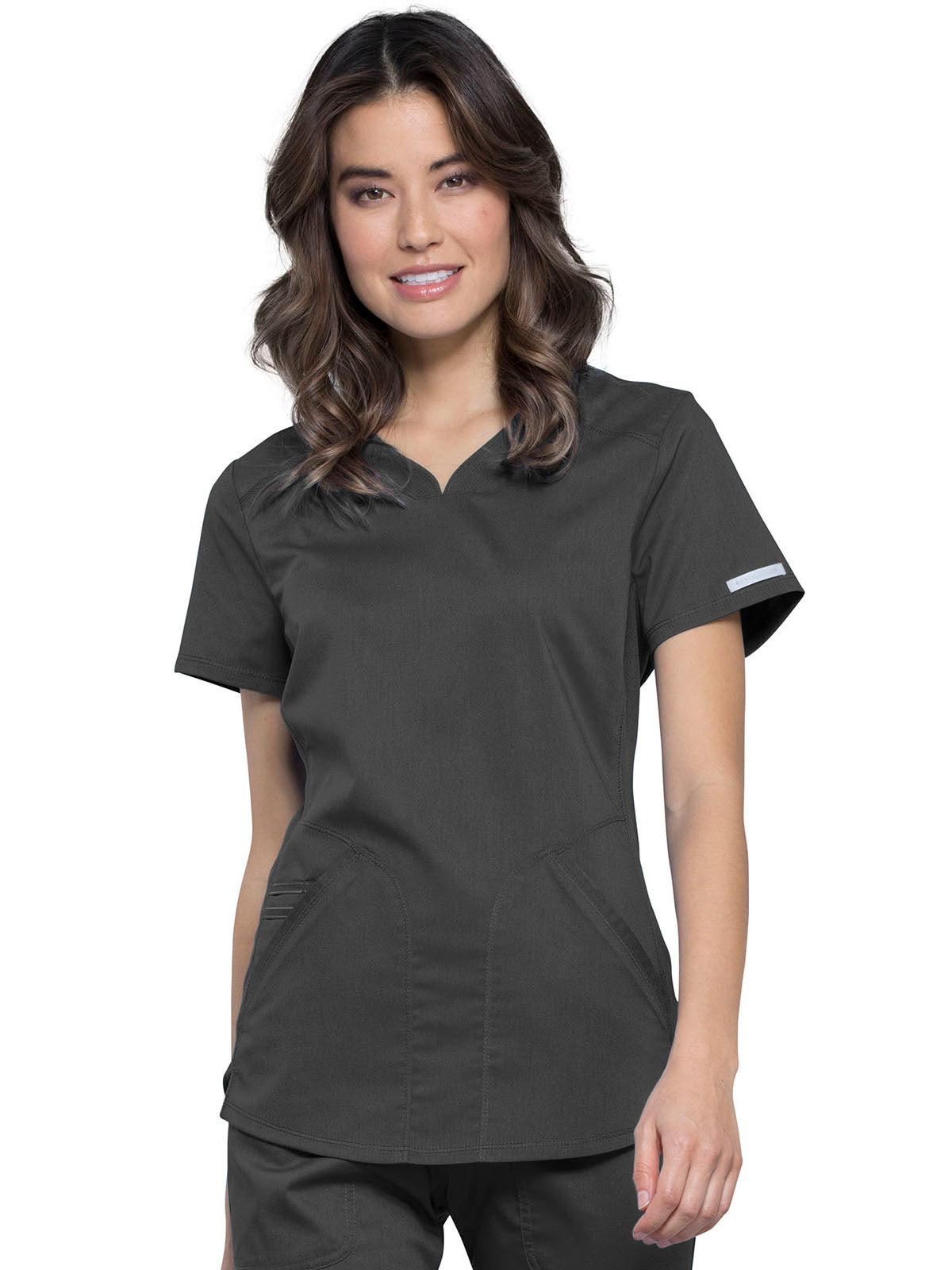 Women's 2-Pocket V-Neck Scrub Top