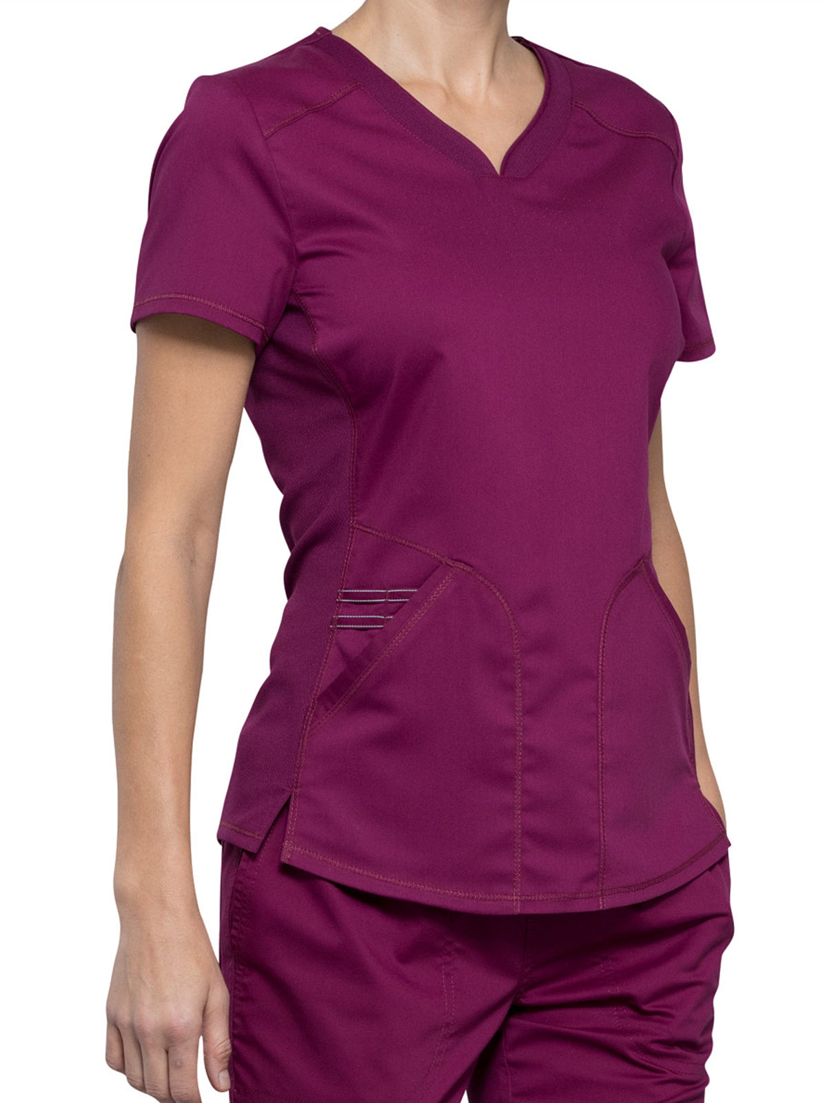 Women's 2-Pocket V-Neck Scrub Top