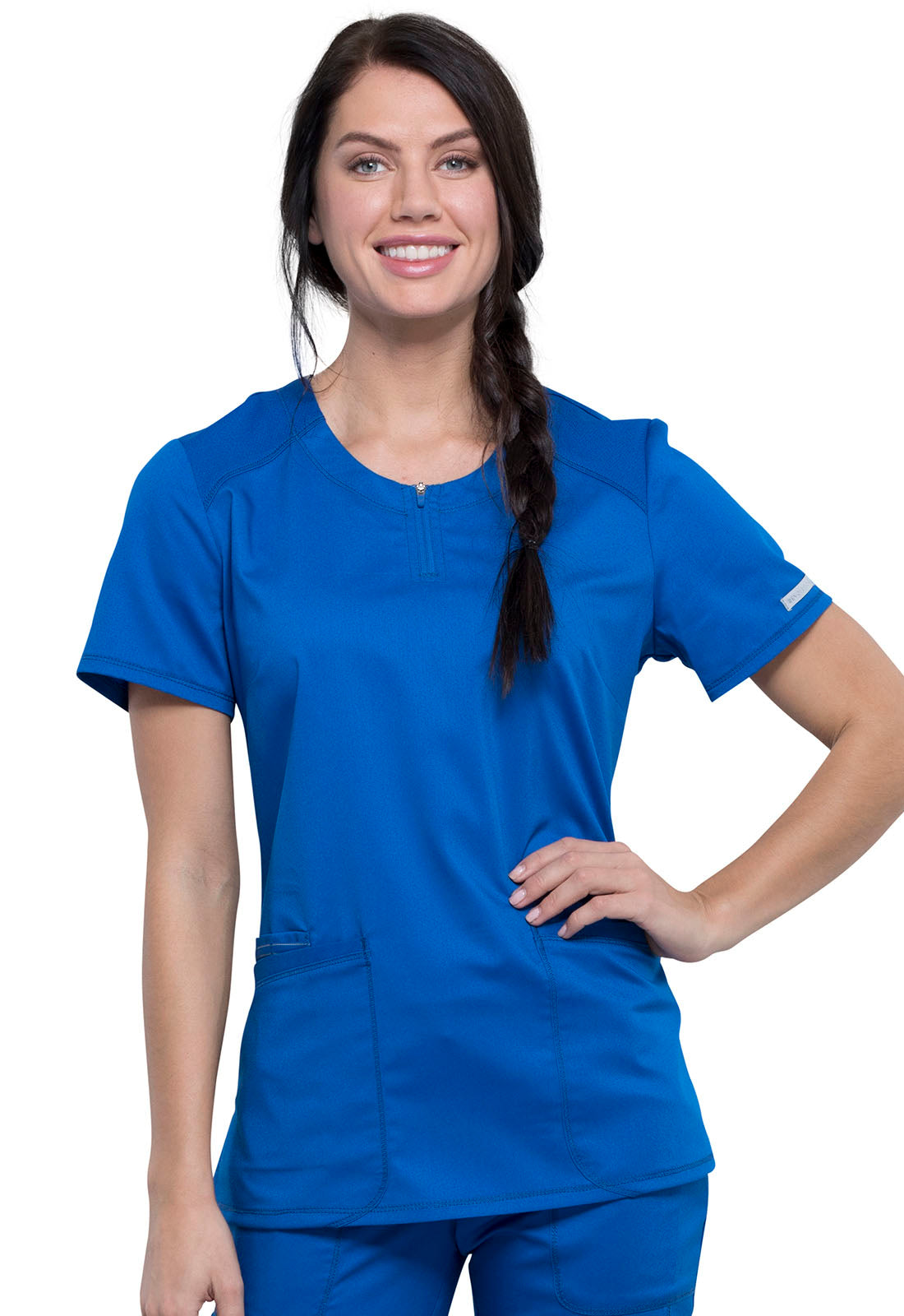 Women's Round Neck Scrub Top