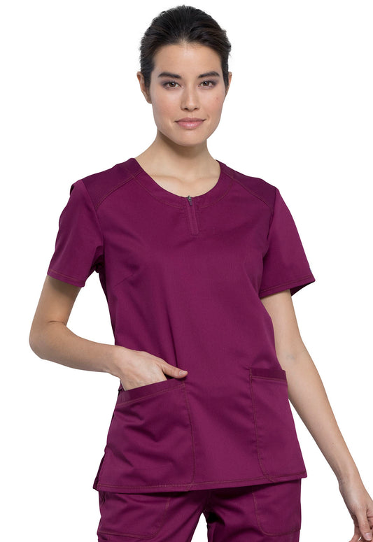 Women's Round Neck Scrub Top