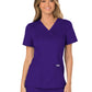 Women's 2-Pocket Mock Wrap Scrub Top