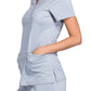 Women's 2-Pocket Mock Wrap Scrub Top