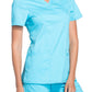 Women's 2-Pocket Mock Wrap Scrub Top