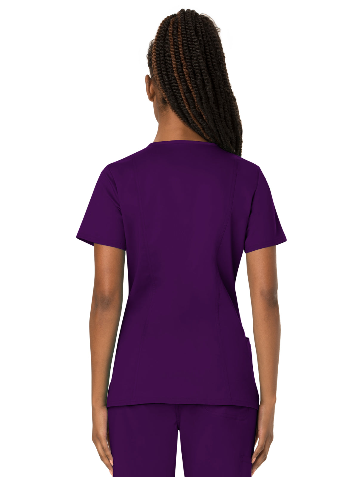 Women's 3-Pocket V-Neck Scrub Top