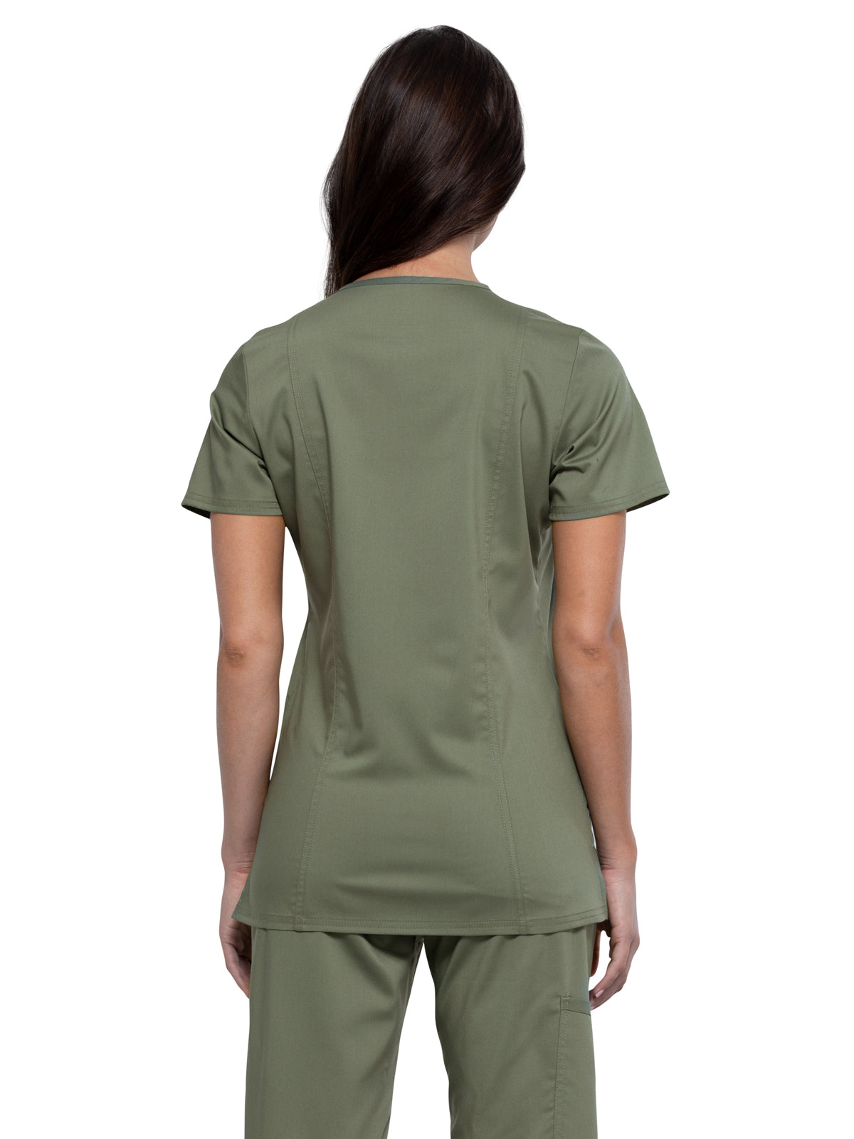 Women's 3-Pocket V-Neck Scrub Top