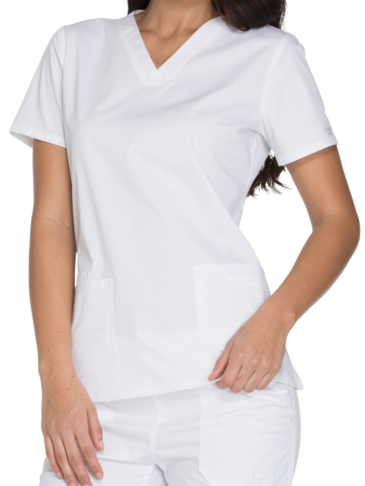 Women's 3-Pocket V-Neck Scrub Top