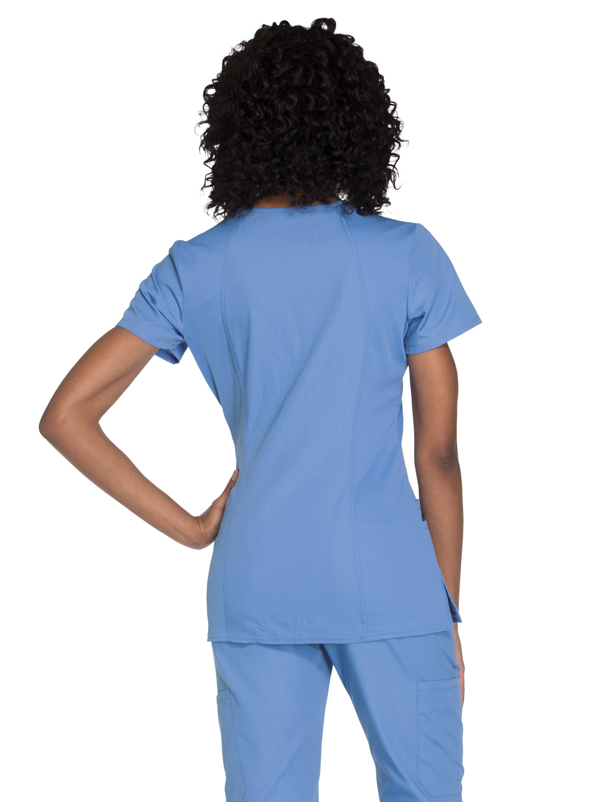 Women's 2-Pocket V-Neck Scrub Top