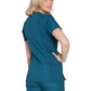 Women's 2-Pocket Mock Wrap Scrub Top