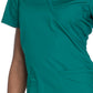 Women's 2-Pocket Mock Wrap Scrub Top