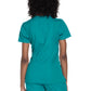 Women's 2-Pocket Mock Wrap Scrub Top