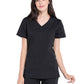 Women's 2-Pocket Mock Wrap Scrub Top