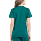 Women's 2-Pocket Mock Wrap Scrub Top