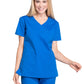 Women's 2-Pocket Mock Wrap Scrub Top