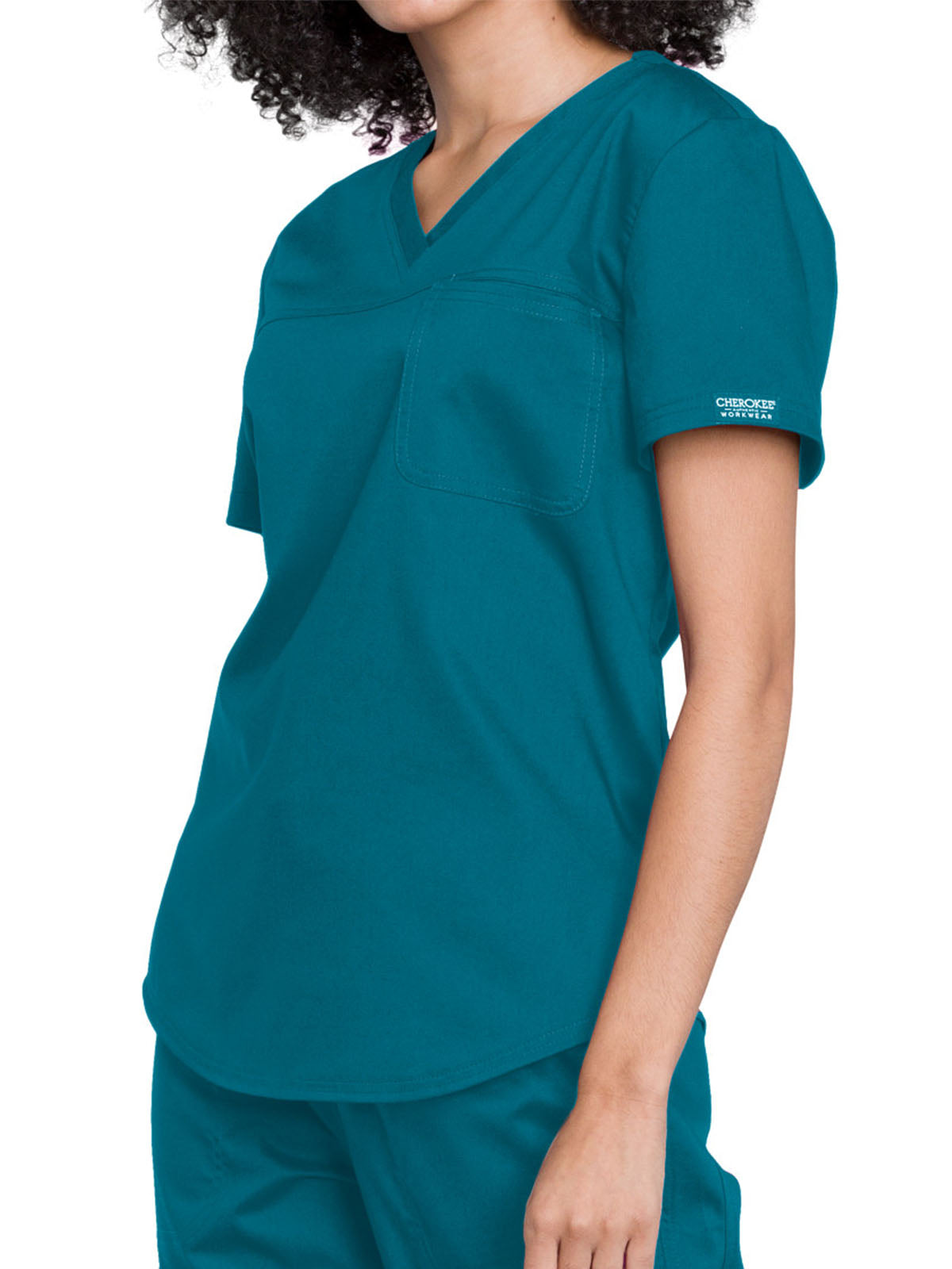 Women's 1-Pocket Tuckable V-Neck O.R. Top