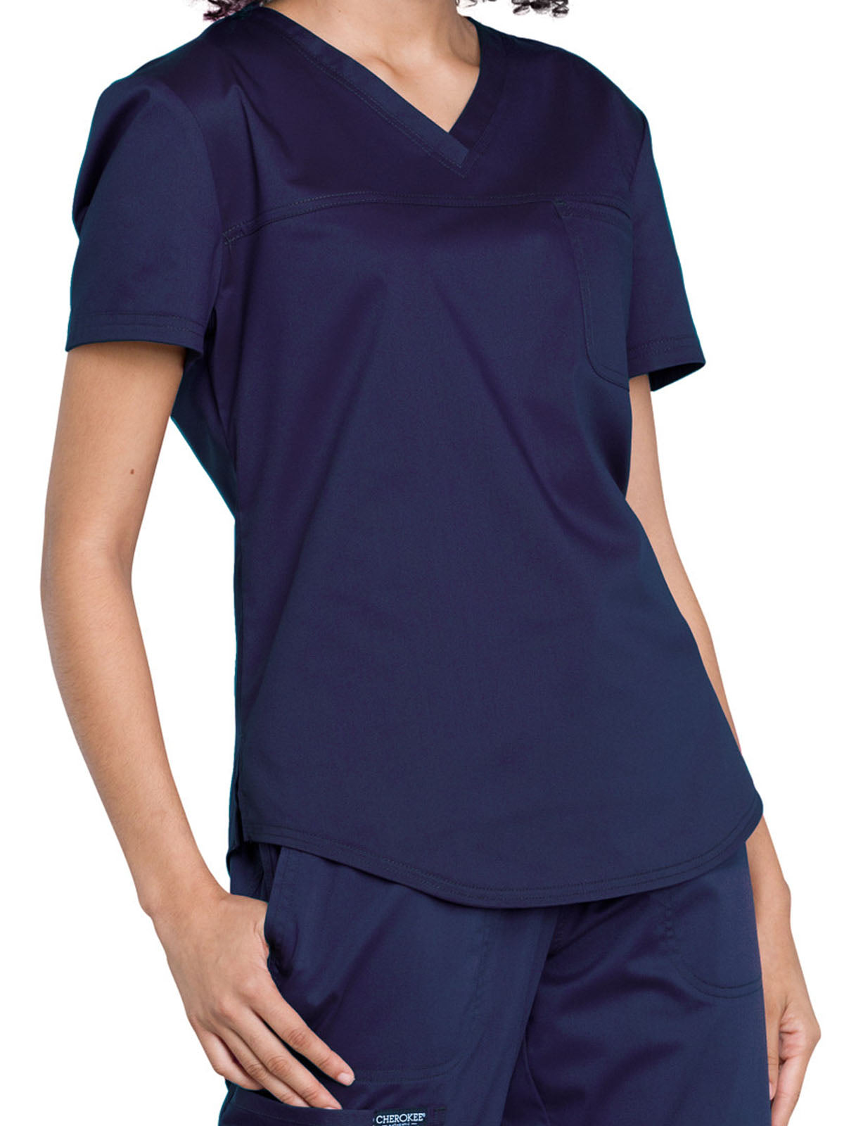 Women's 1-Pocket Tuckable V-Neck O.R. Top