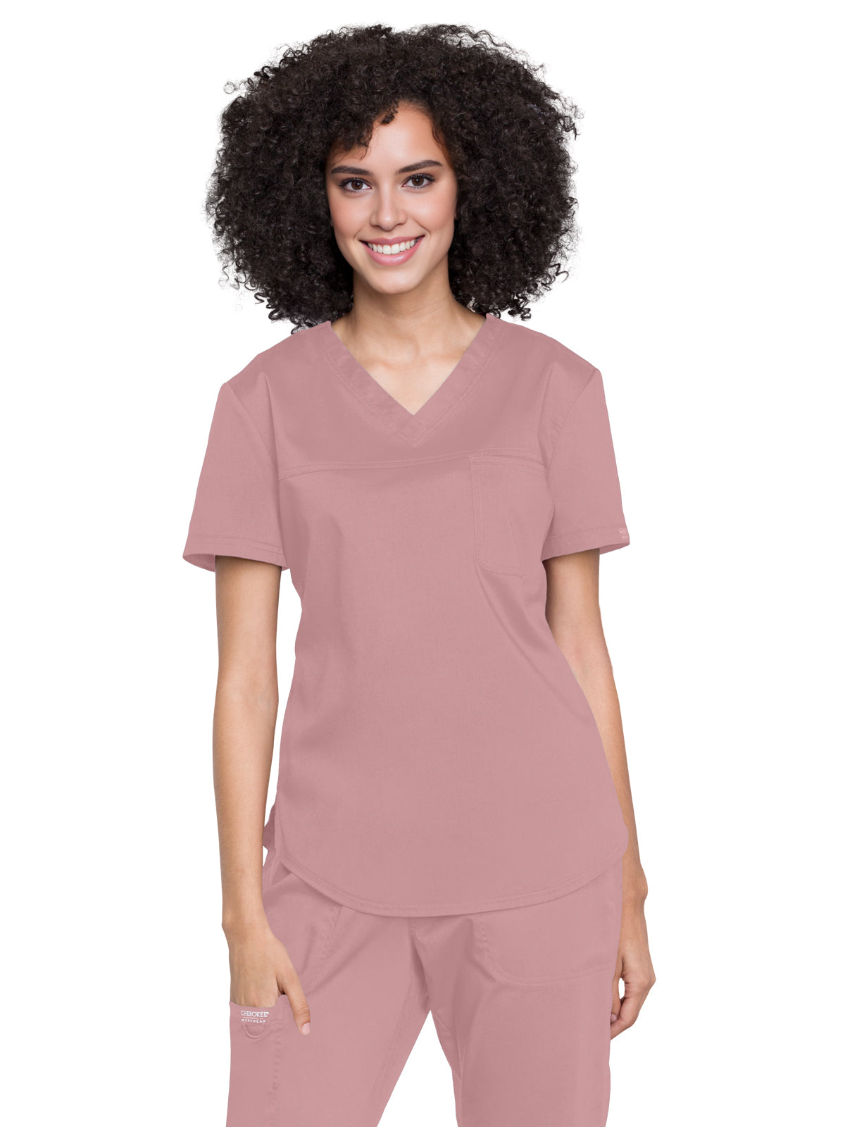 Women's 1-Pocket Tuckable V-Neck O.R. Top