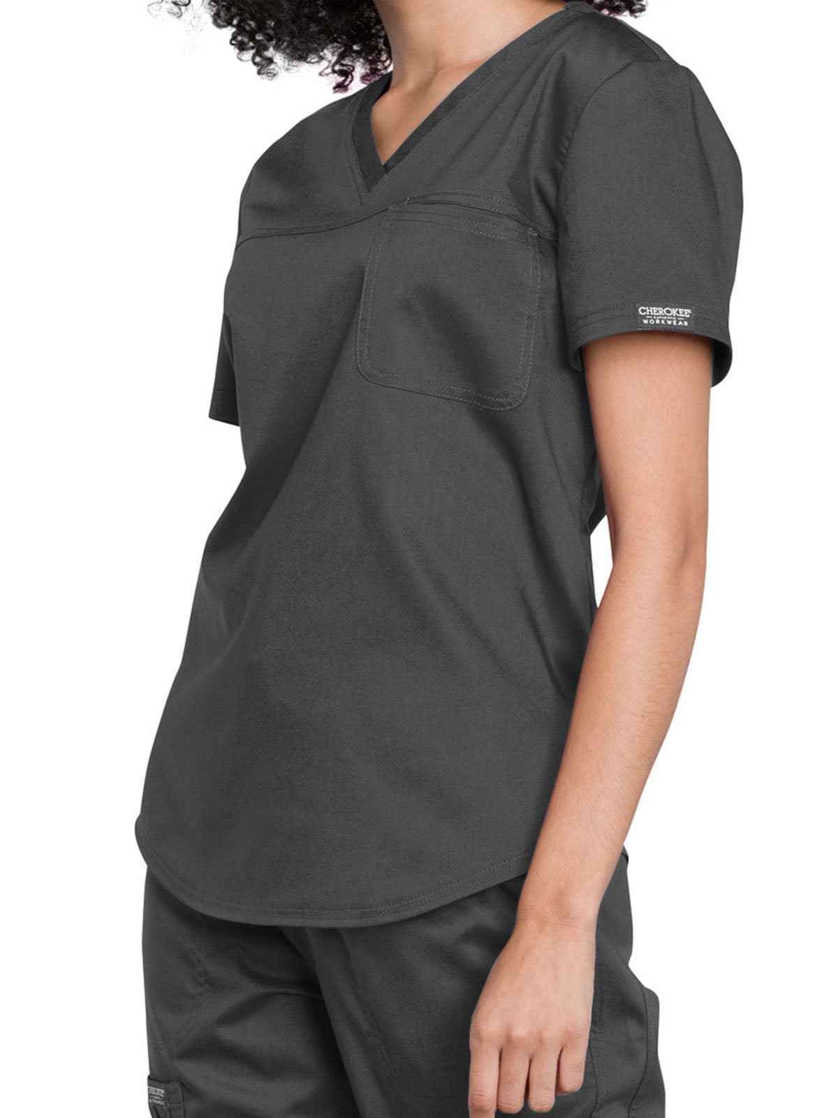 Women's 1-Pocket Tuckable V-Neck O.R. Top