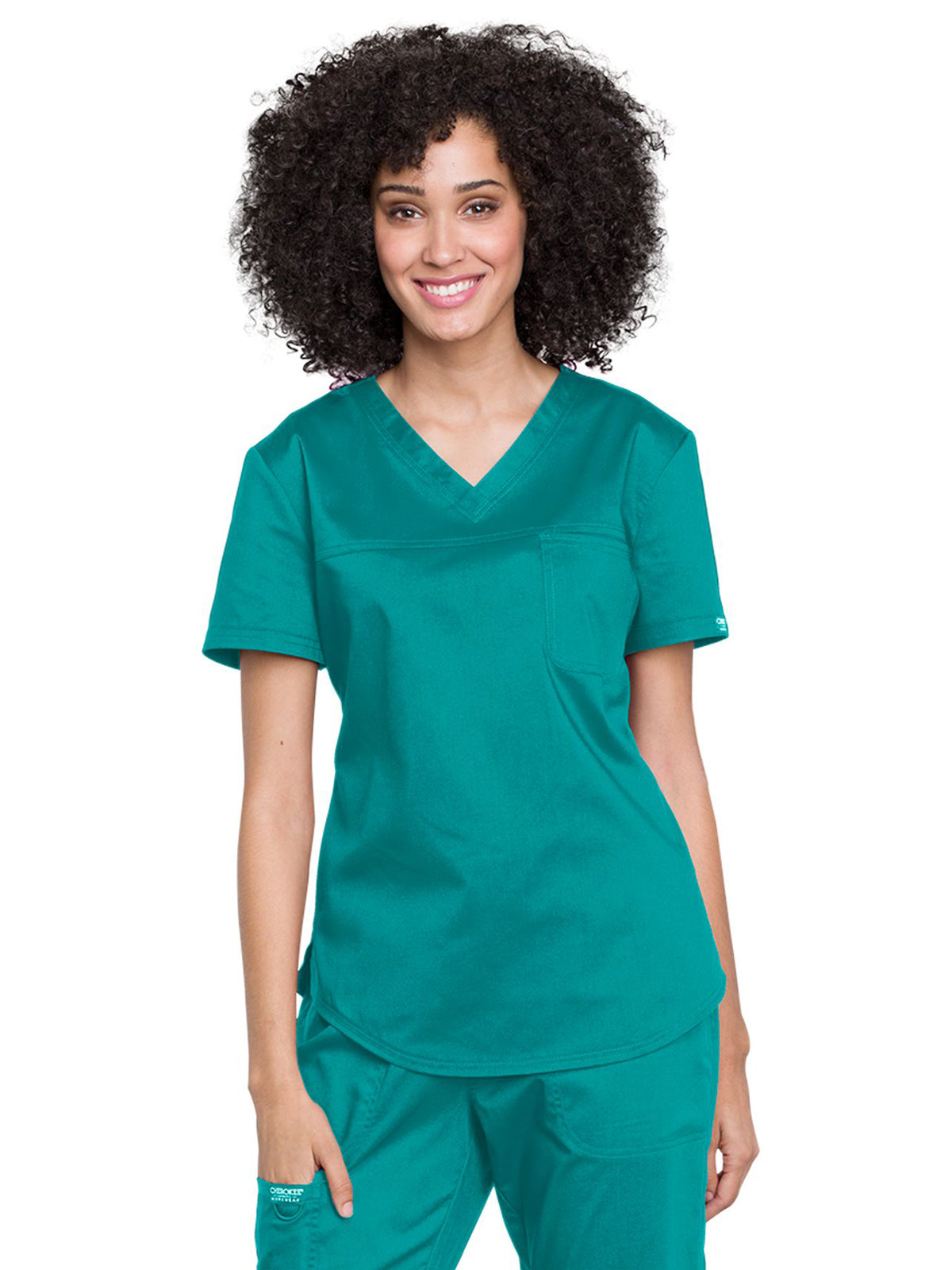 Women's 1-Pocket Tuckable V-Neck O.R. Top