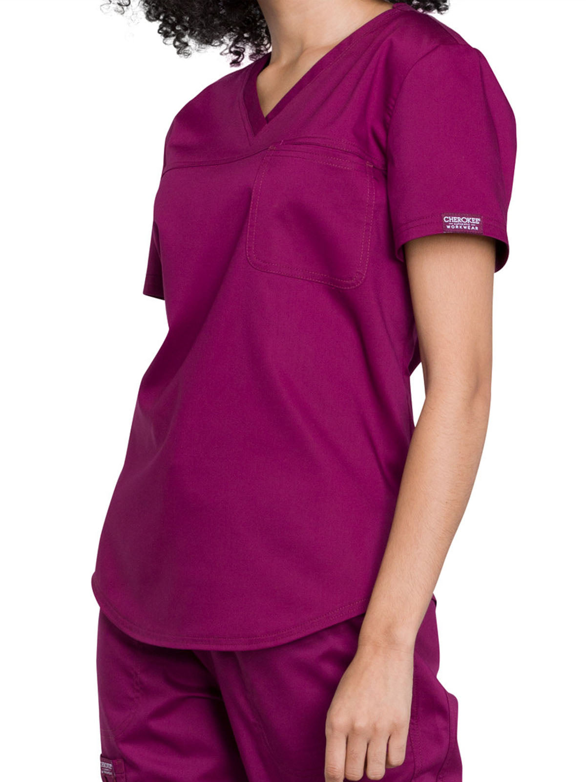 Women's 1-Pocket Tuckable V-Neck O.R. Top