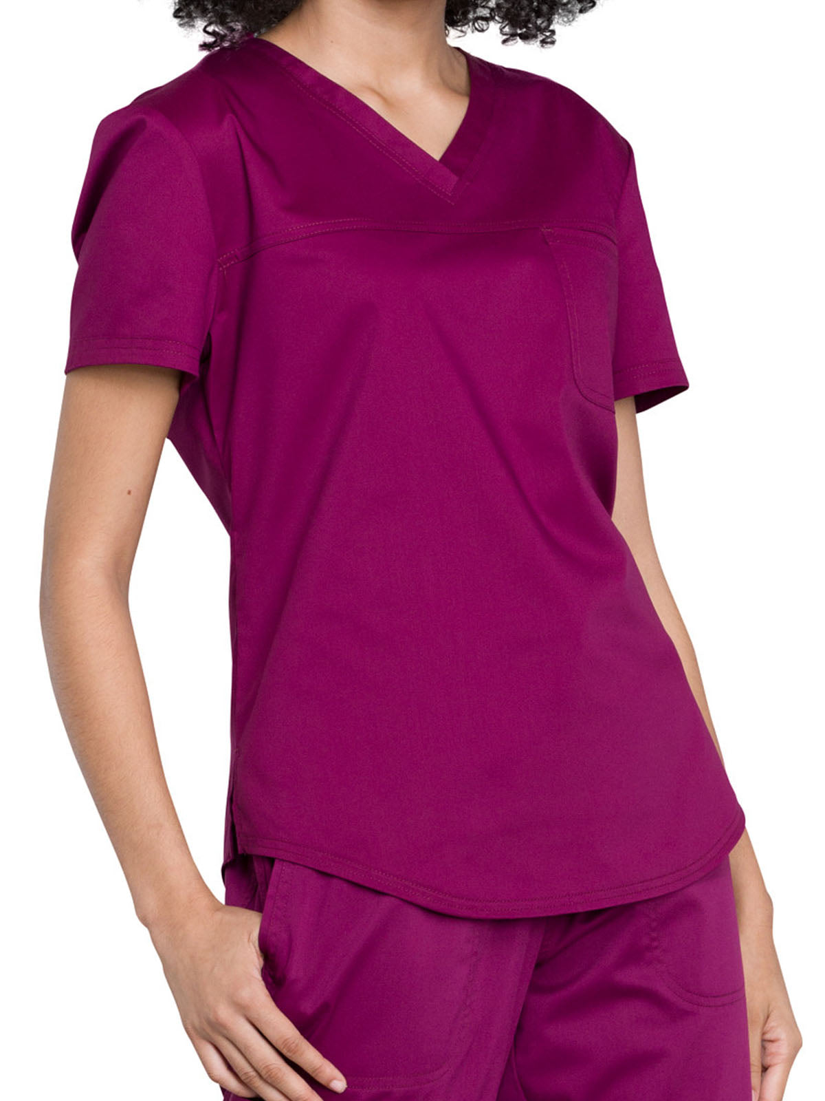 Women's 1-Pocket Tuckable V-Neck O.R. Top