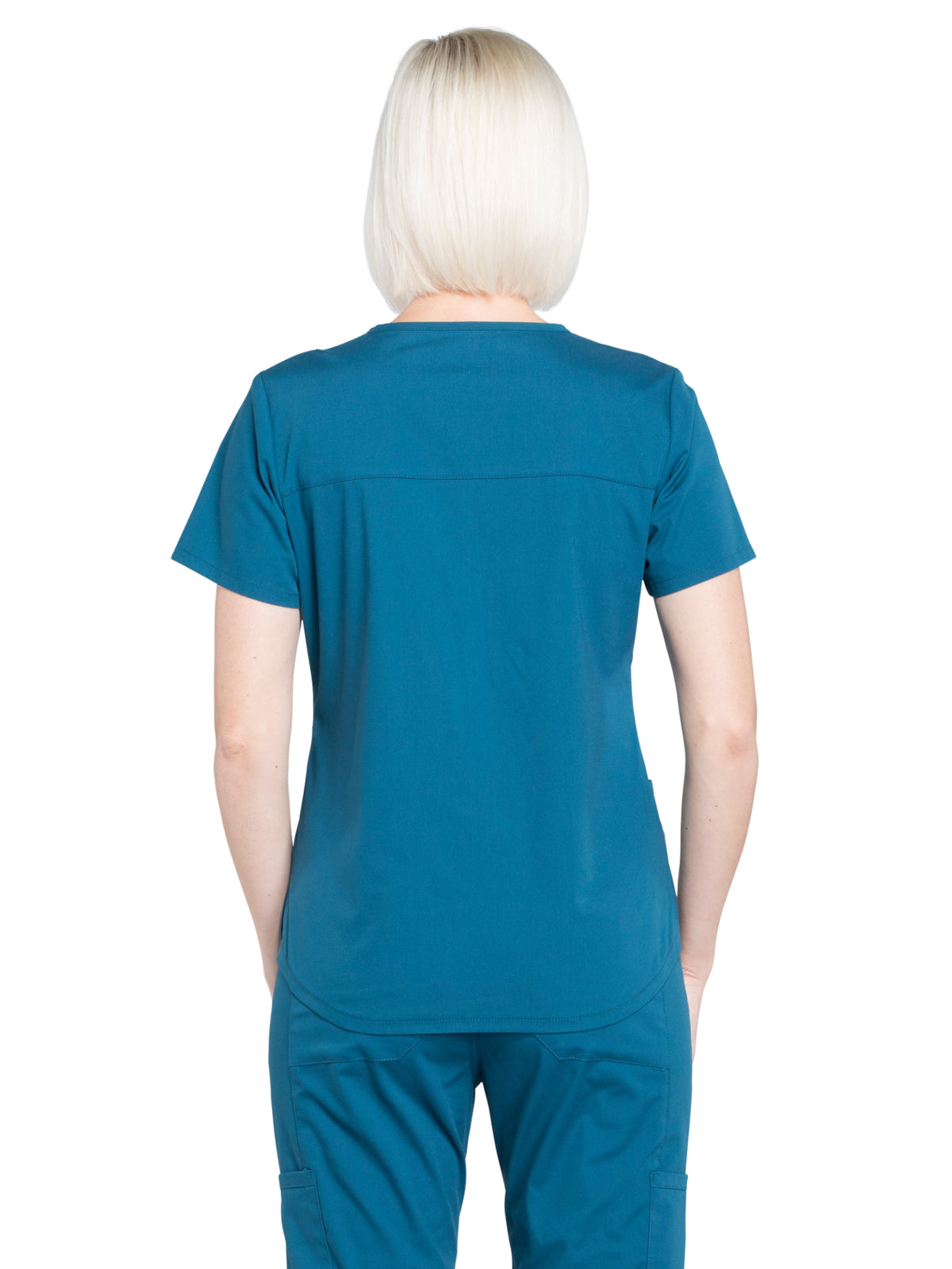 Women's 3-Pocket V-Neck Scrub Top