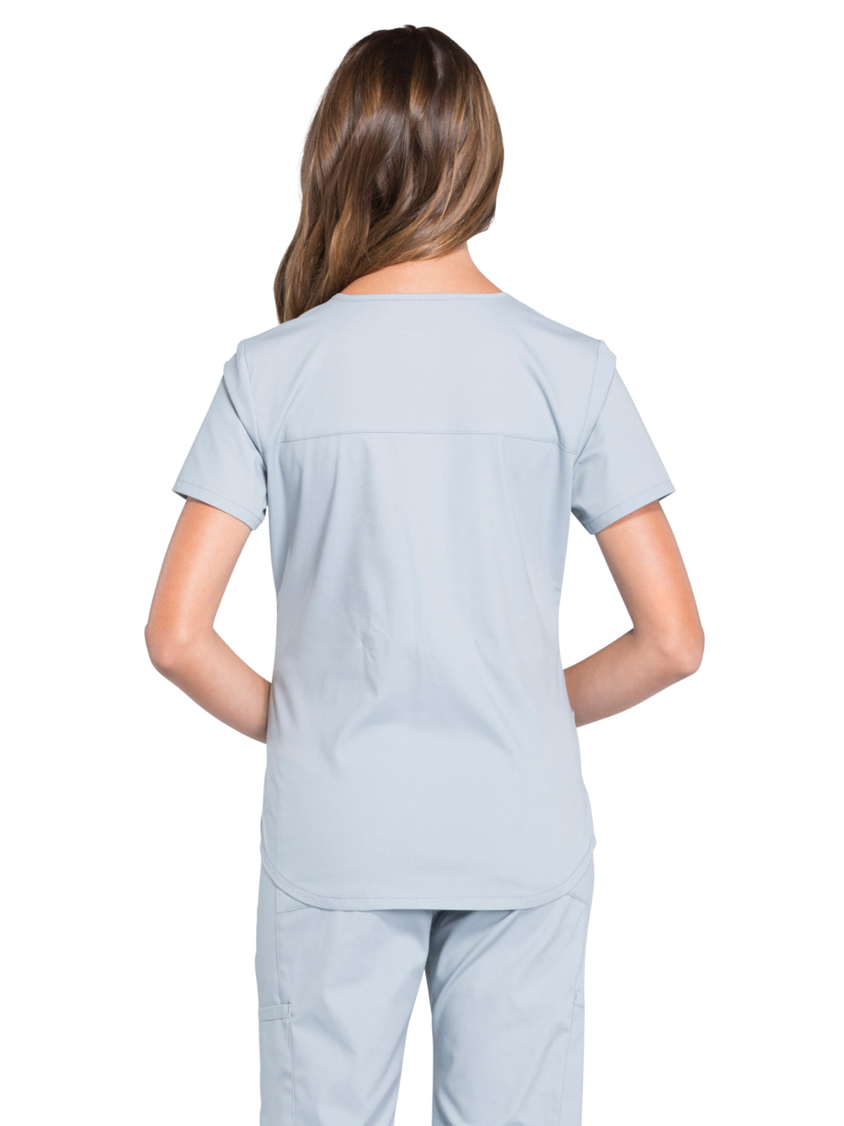 Women's 3-Pocket V-Neck Scrub Top