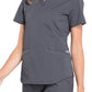 Women's 3-Pocket V-Neck Scrub Top