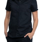 Women's 3-Pocket Hidden Snap Front Collar Shirt