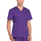 Men's 3-Pocket V-Neck Scrub Top