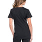 Women's 2-Pocket Maternity Mock Wrap Scrub Top