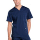 Men's 4-Pocket V-Neck Scrub Top