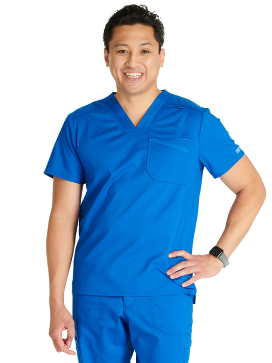 Men's V-Neck Scrub Top