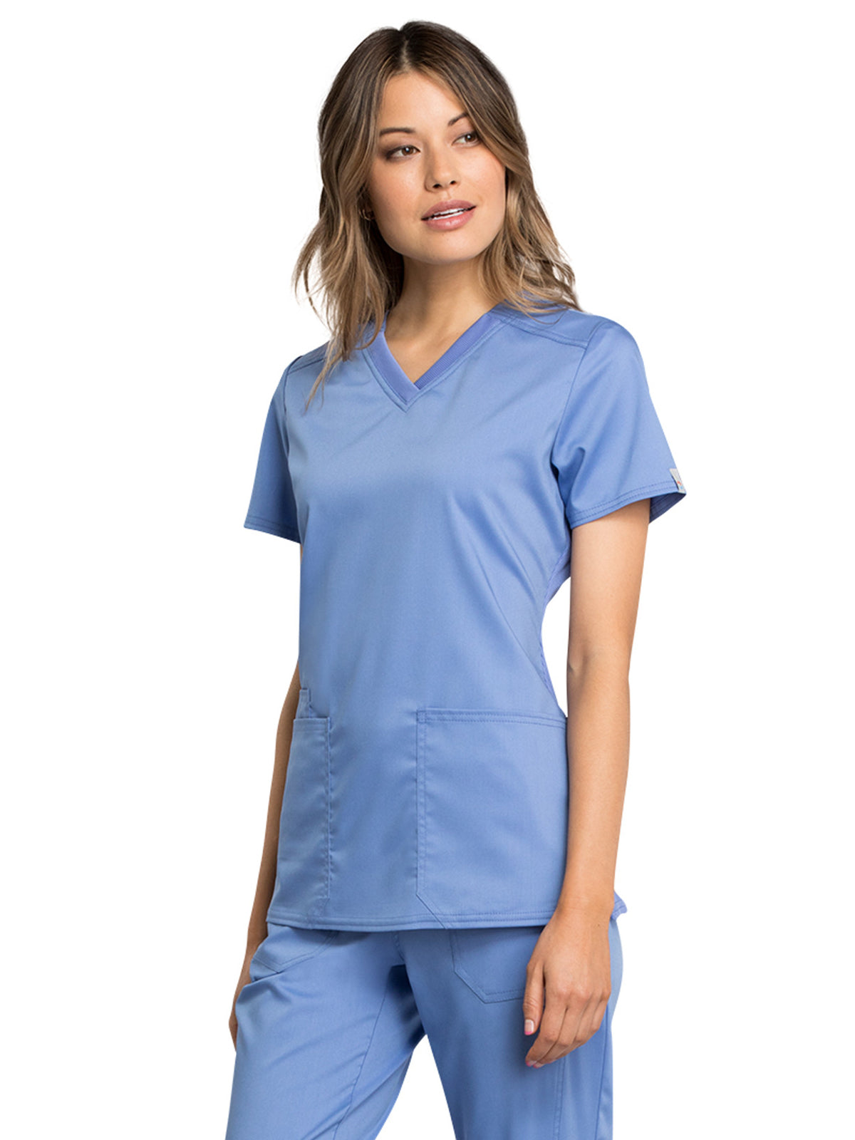 Women's V-Neck Scrub Top