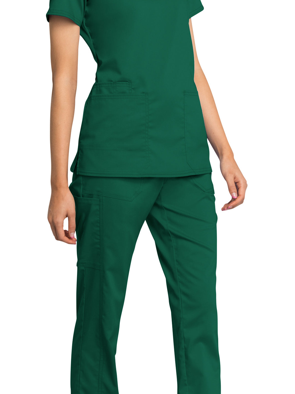 Women's V-Neck Scrub Top