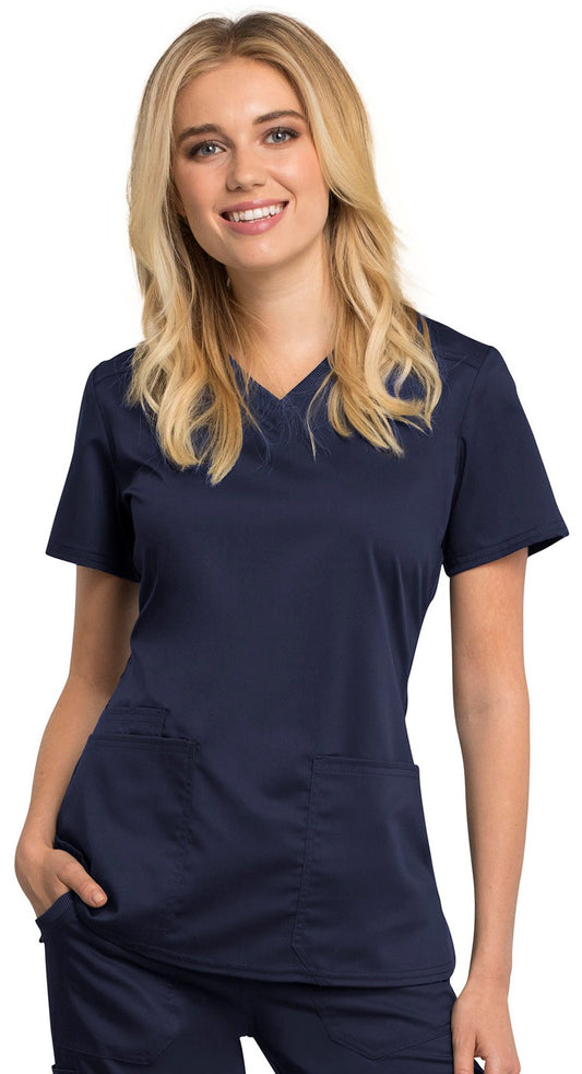 Women's V-Neck Scrub Top