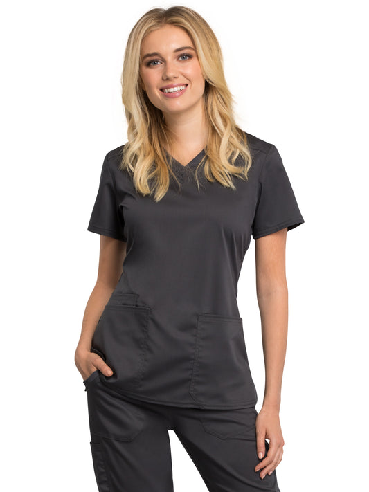 Women's V-Neck Scrub Top