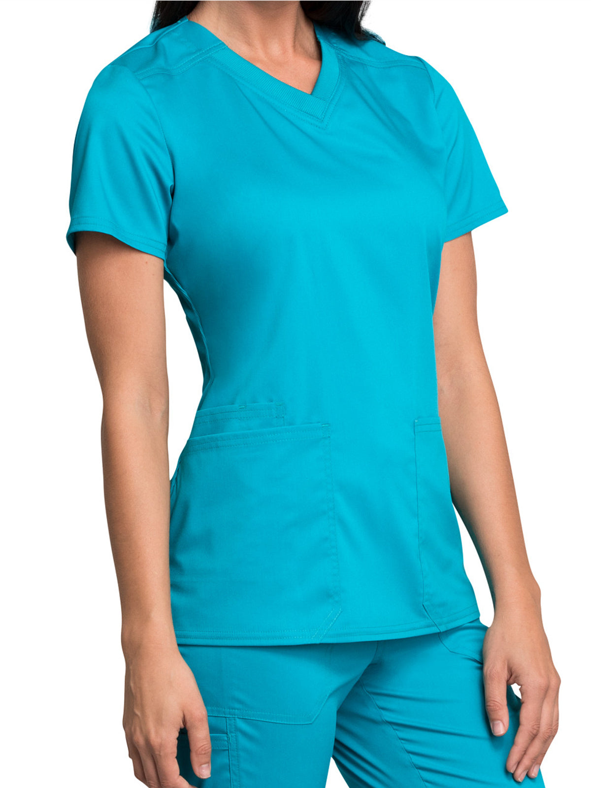 Women's V-Neck Scrub Top