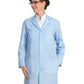 Unisex Three-Pocket 41" Full-Length Button Closure Lab Coat