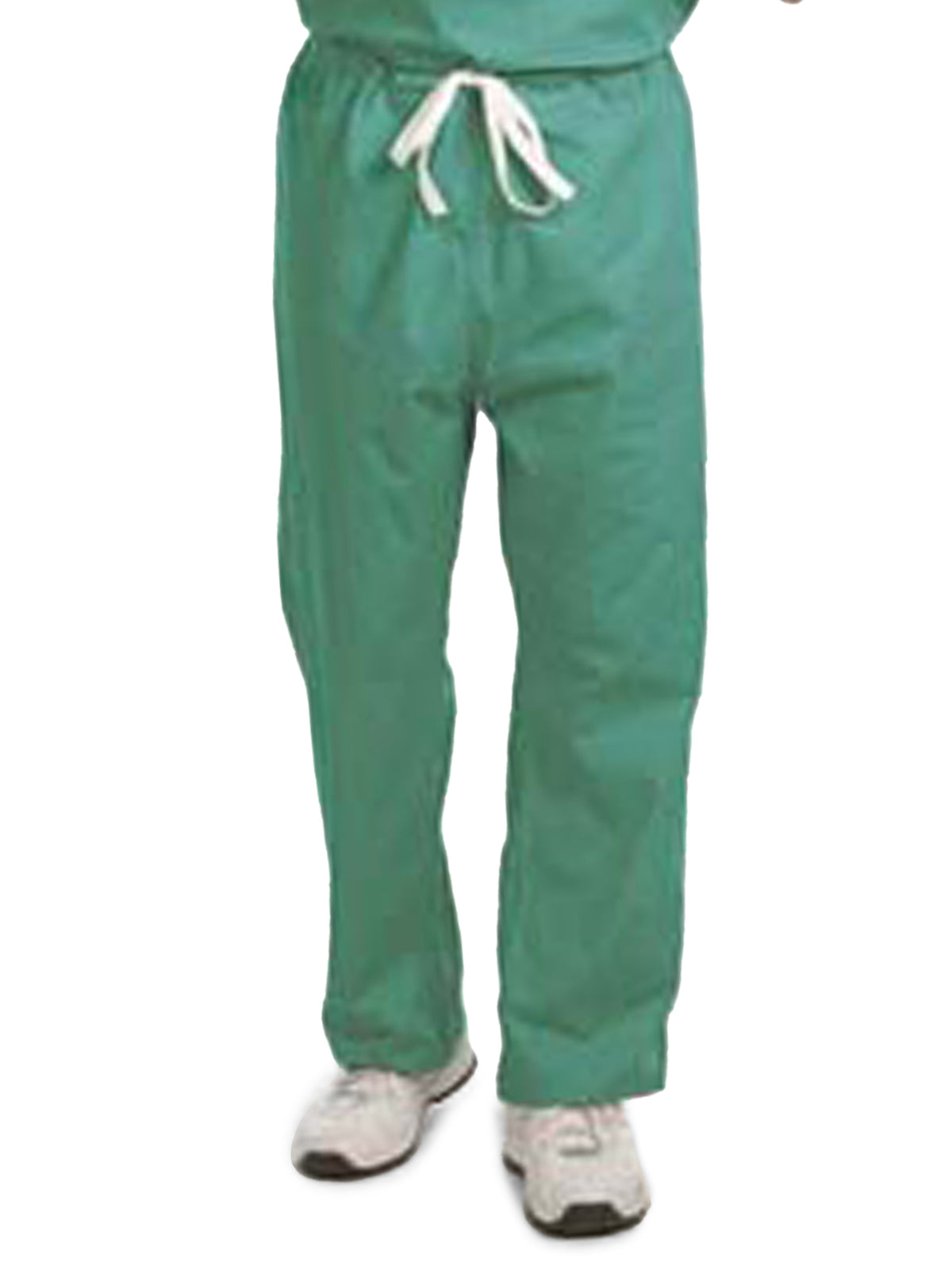 Unisex Reversible Scrub Pants in Jade