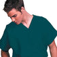 Unisex 1-Pocket Scrub Top in Fir Green