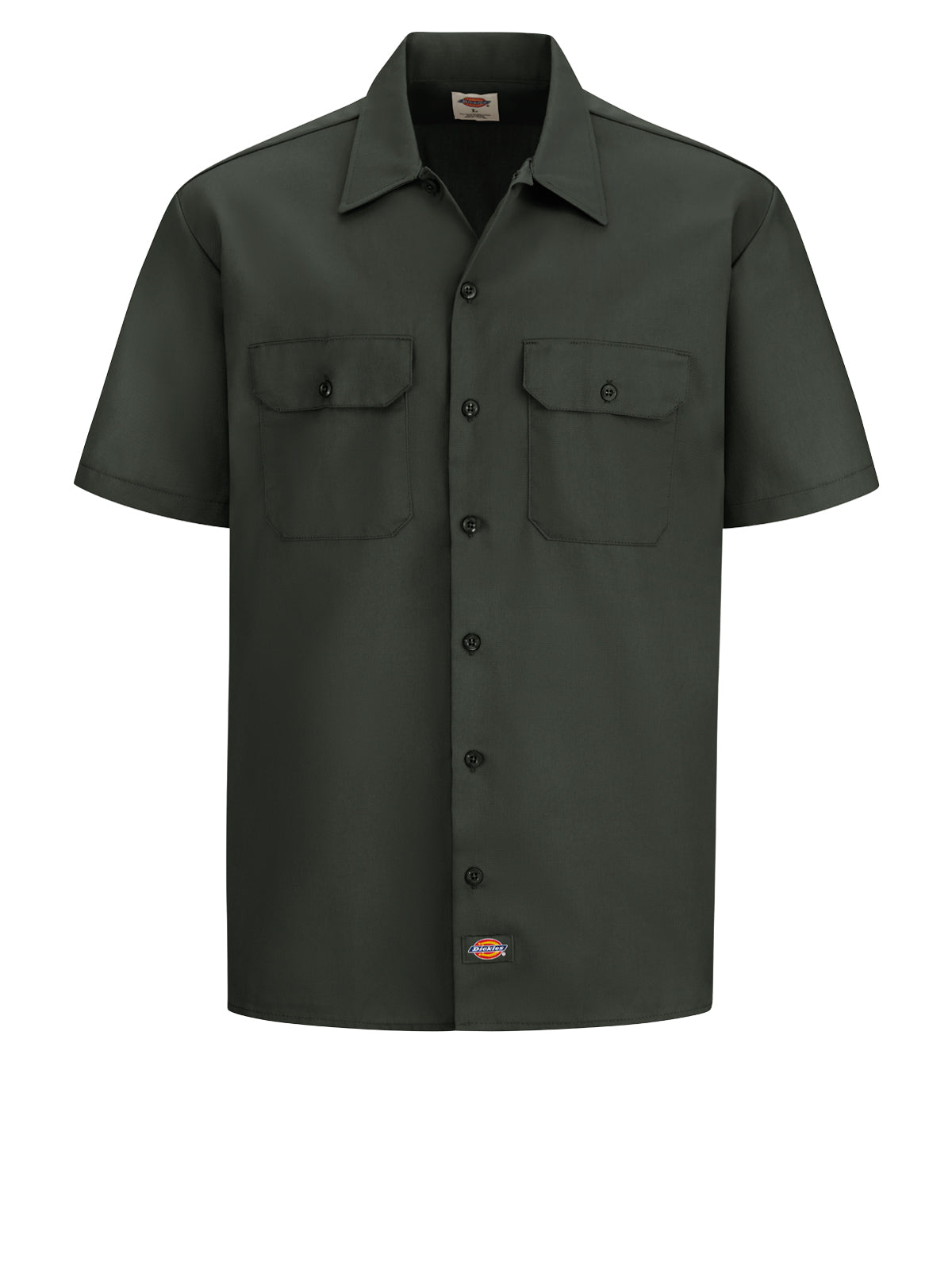 Men's Short-Sleeve Traditional Work Shirt