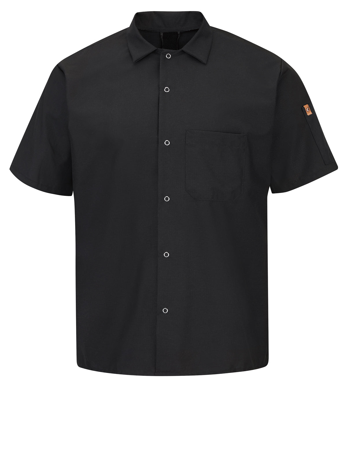 Men's Short Sleeve Cook Shirt with OilBlok + MIMIX™