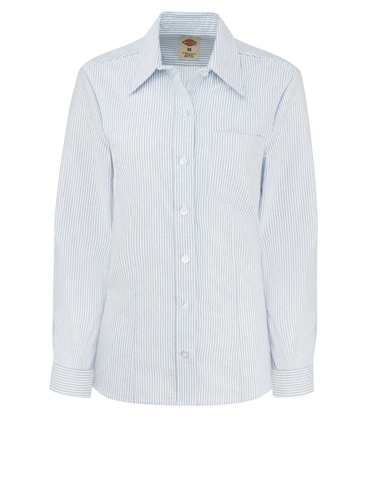 Women's Long-Sleeve Stretch Oxford Shirt