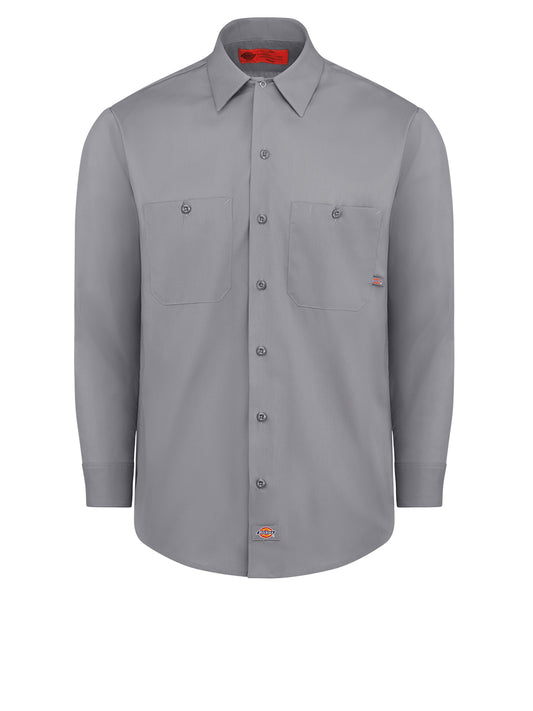 Men's Industrial Long-Sleeve Work Shirt