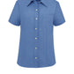 Women's Short-Sleeve Stretch Oxford Shirt