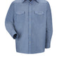 Men's Long Sleeve Deluxe Western Style Shirt