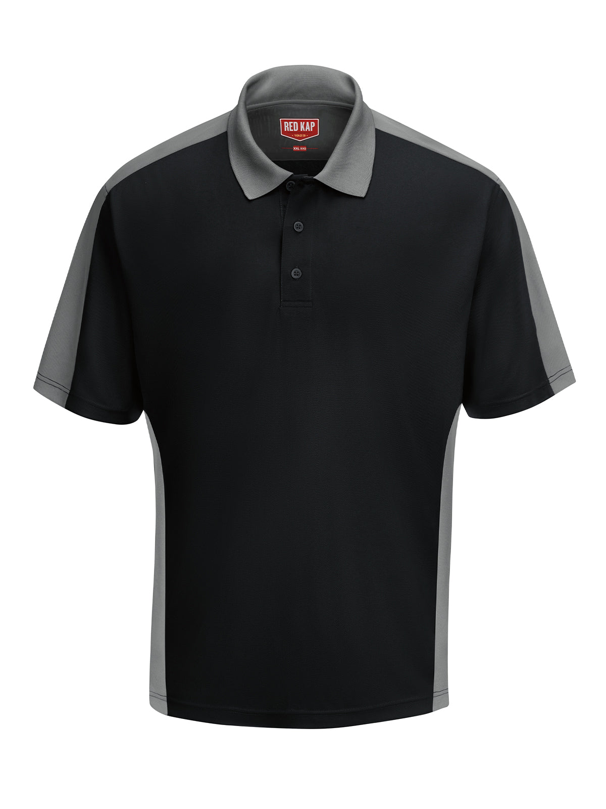 Men's Short Sleeve Performance Knit Two-Tone Polo