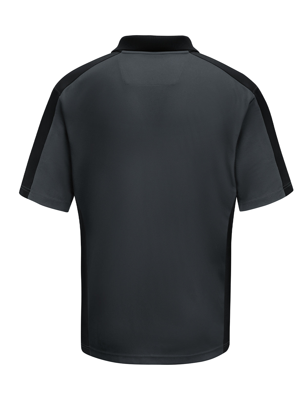 Men's Short Sleeve Performance Knit Two-Tone Polo